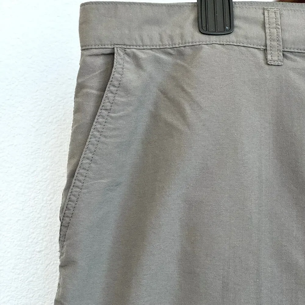 Patagonia Men’s Hiking Travel Shorts 36 Gray Nylon Stretch Outdoor Trail Casual